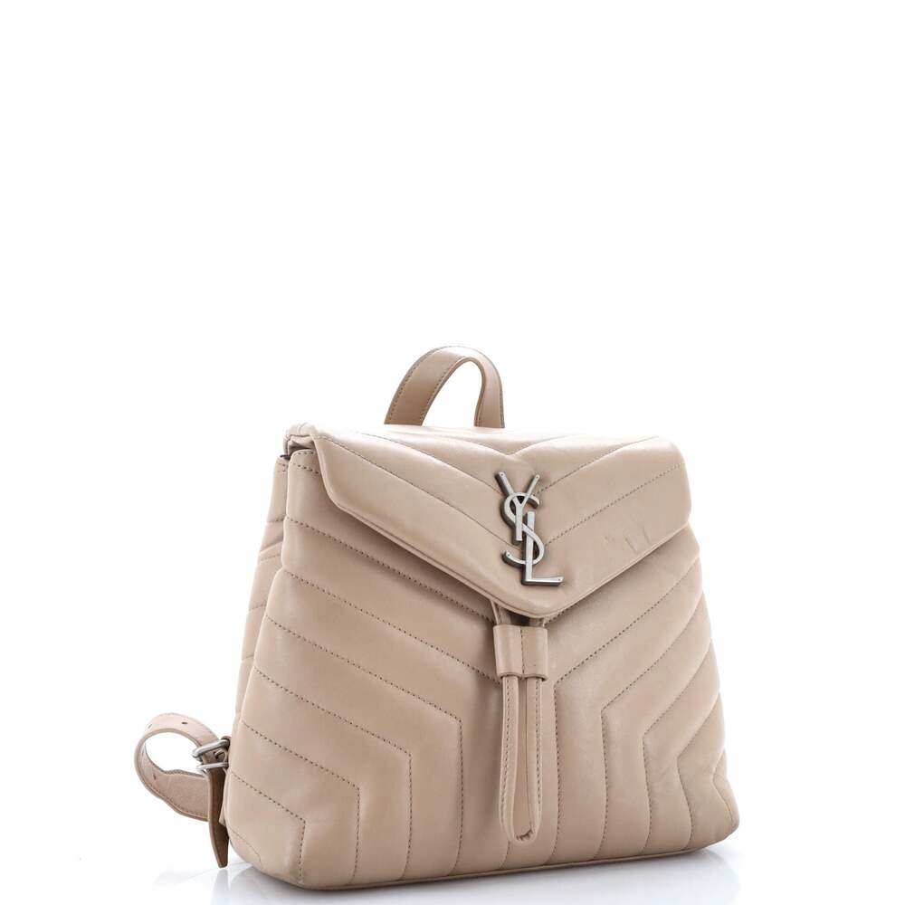 Saint Laurent Loulou Backpack Matelasse #218143S10 - Picture 2 of 8
